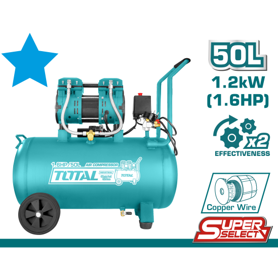 Компрессор TOTAL TCS1120508 50 L 1200W