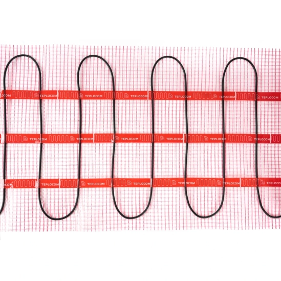 Маты нагревательные двухжильные TEPLOCOM PROМНД-10,0-1600 ВТ 1