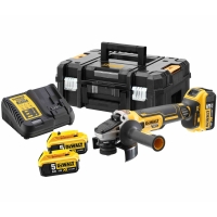 Аккумуляторная угловые шлифмашины DeWALT DCG405P3-QW 