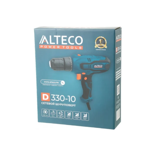 Сетевой шуруповёрт ALTECO D 330-10 1