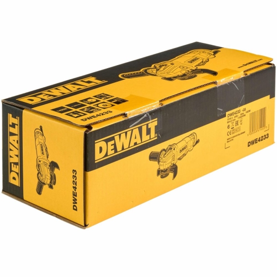 Угловая шлифмашина DeWALT DWE4233-QS 5