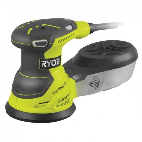 Вибро шлиф машина эксцентриковая электрическая Ryobi ROS310-SA20 5133003616