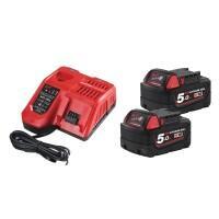 Комплект аккумулятор и зарядное устройство MILWAUKEE M18 NRG-502