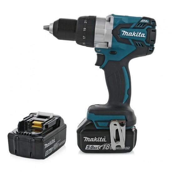 Аккумуляторная дрель-шуруповёрт Makita DDF481RTE