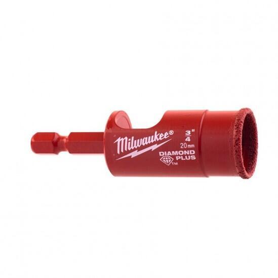 Алмазная коронка Diamond Plus™ MILWAUKEE 20мм  49560515