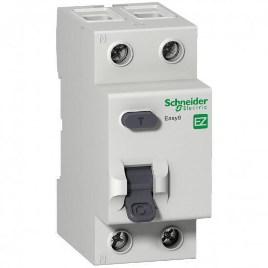 Выключатель дифференциального тока Schneider Electric Easy9 (УЗО) 2P 63А AC 230В EZ9R34263