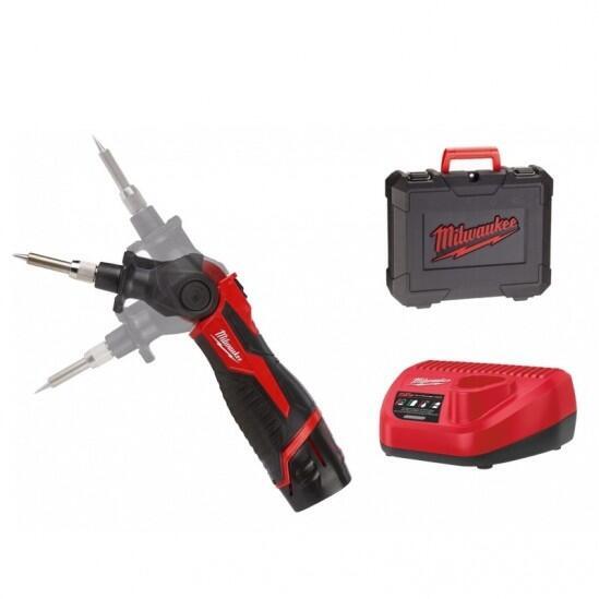 Аккумуляторный паяльник MILWAUKEE M12 SI-201C 1