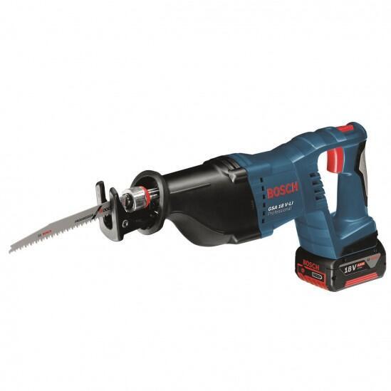 Аккумуляторная Сабельная пила BOSCH GSA 18 V-LI Professional 2 х 5, AH 0