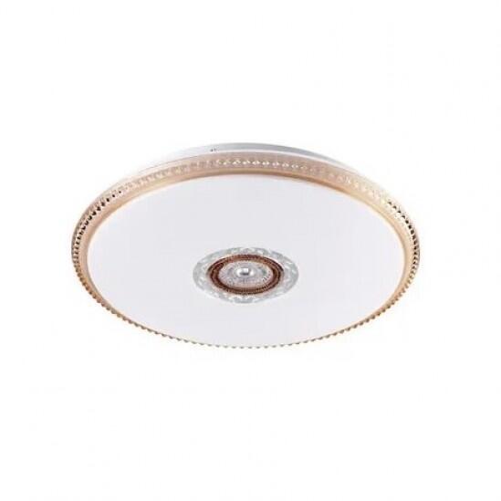 Светильник светодиодный потолочный Ornella RD - 2x24W MultiColor - Champagne D-400mm