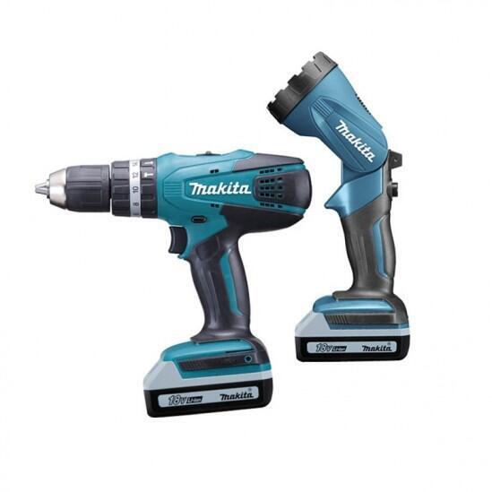 Дрель-шуруповерт аккумуляторная Makita DF457DWLE 0