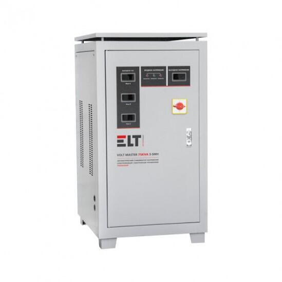 Стабилизатор трехфазный ELT Volt Master 75000VA