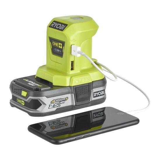 Переходник USB Ryobi R18USB-0 ONE+ 5133004381 2