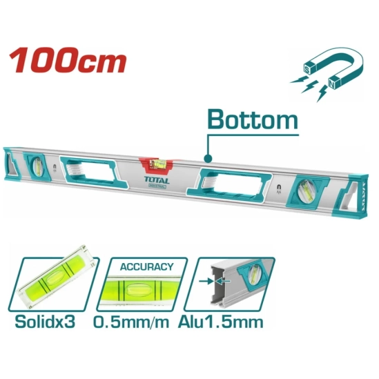 Уровень строительный TOTAL TMT210086M