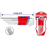  Шестигранный ключ EMTOP EHKY1091